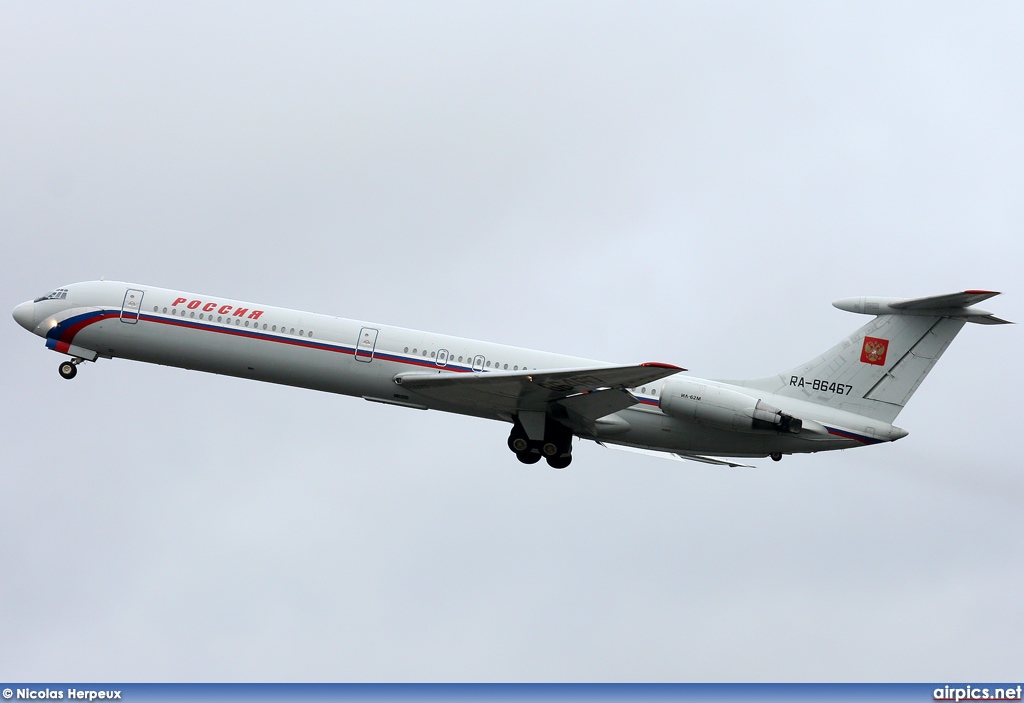 RA-86467, Ilyushin Il-62-M, Rossiya Airlines