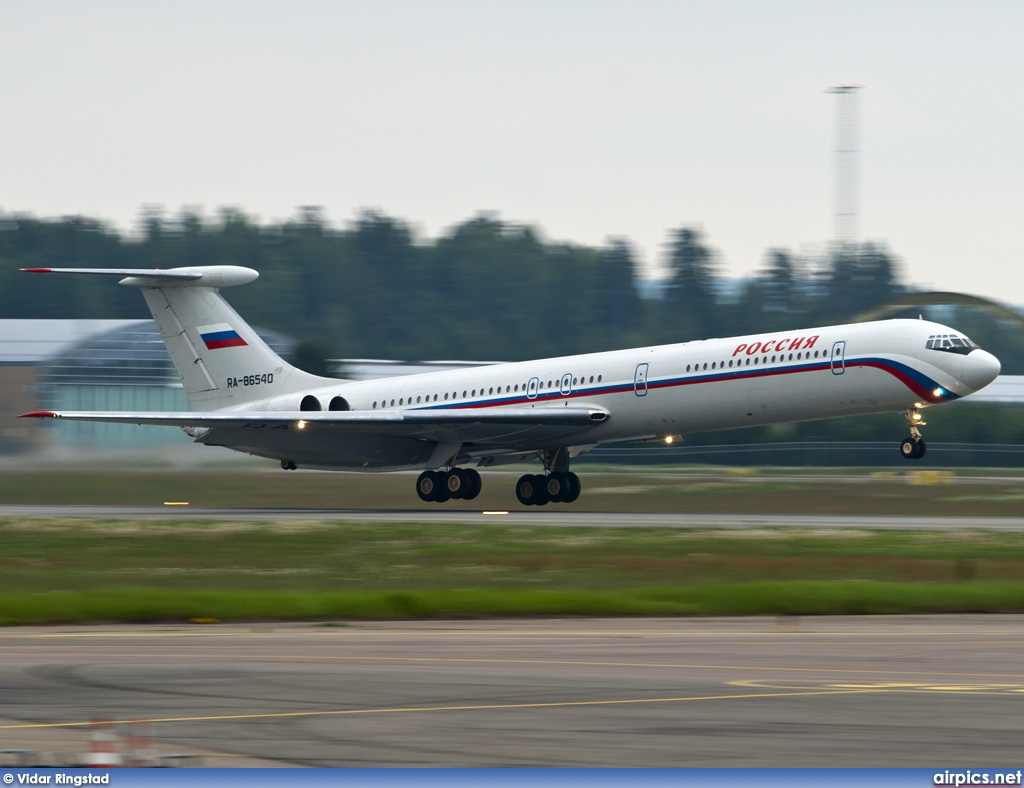 RA-86540, Ilyushin Il-62-M, Rossiya Airlines