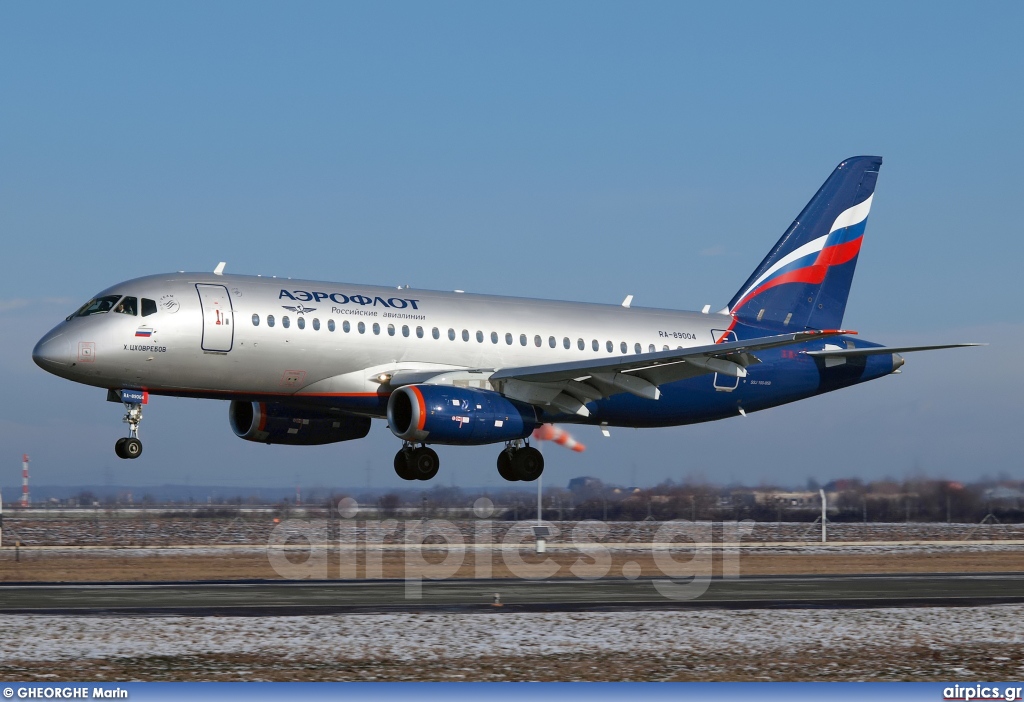 RA-89004, Sukhoi SuperJet 100-95 , Aeroflot