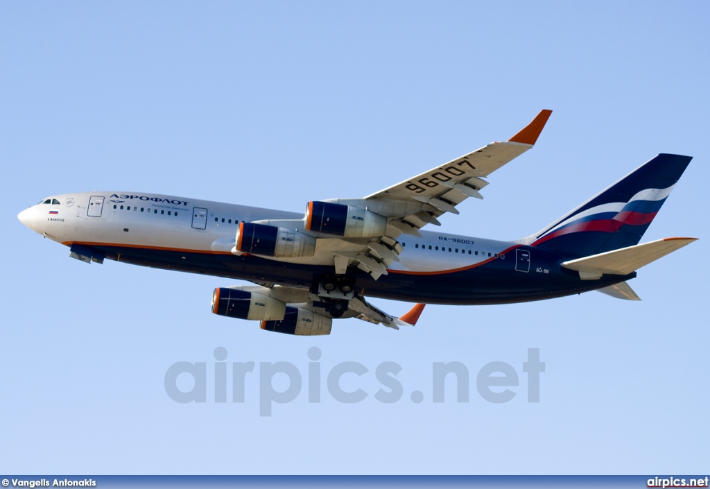 RA-96007, Ilyushin Il-96-300, Aeroflot