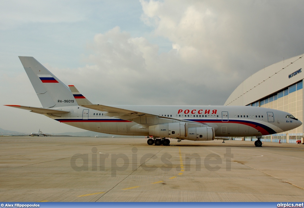 RA-96019, Ilyushin Il-96-300, Rossiya Airlines