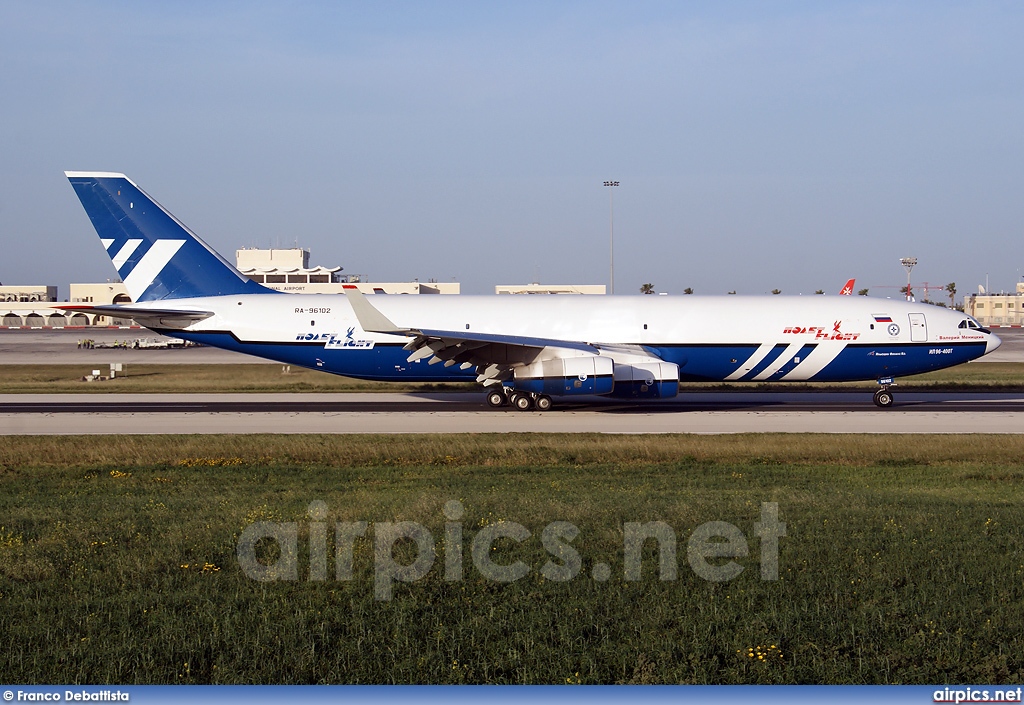RA-96102, Ilyushin Il-96-400T, Polet Airlines
