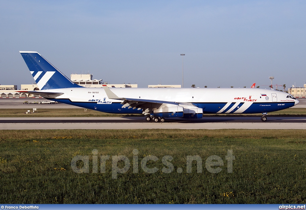 RA-96102, Ilyushin Il-96-400T, Polet Airlines