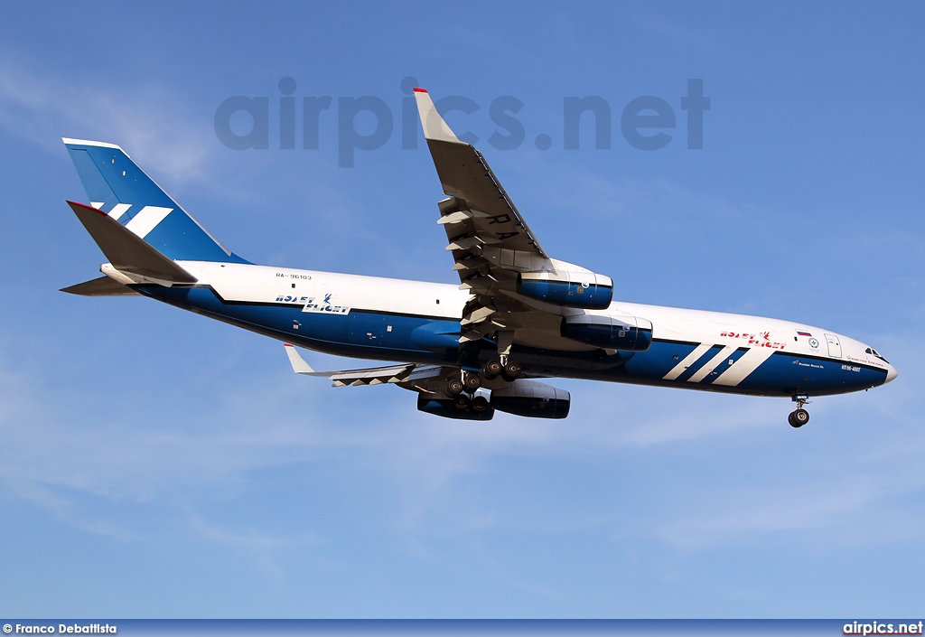 RA-96103, Ilyushin Il-96-400T, Polet Airlines