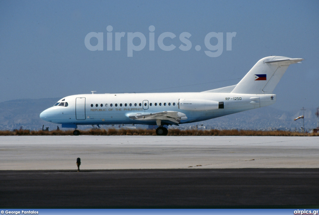 RP-1250, Fokker F28-3000 Fellowship, Republic of the Philippines