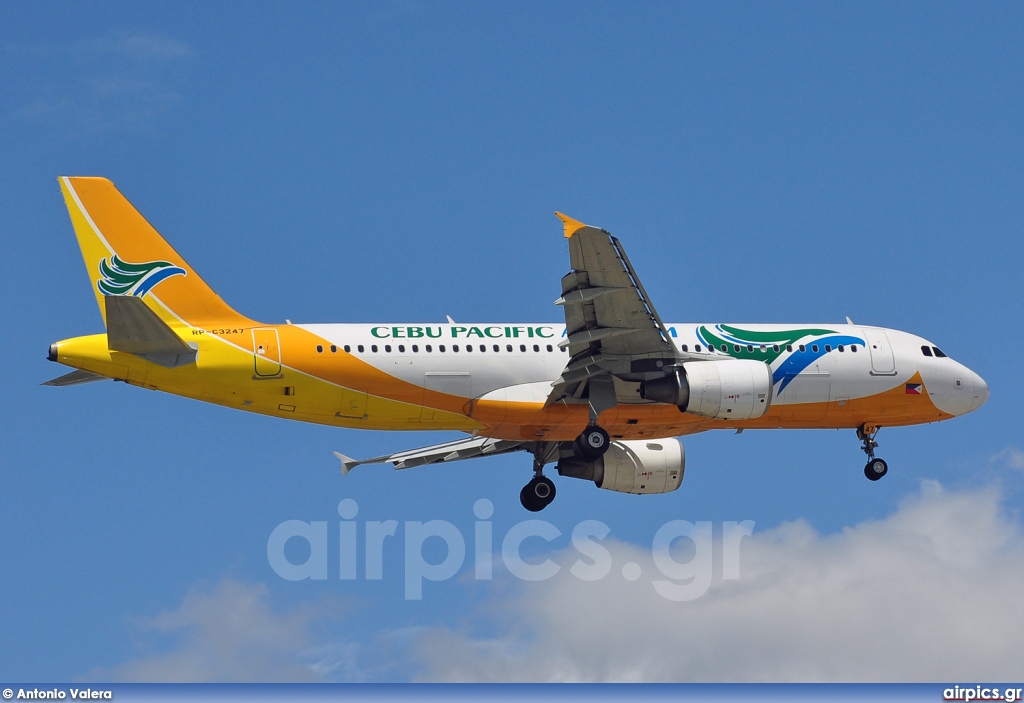 RP-C3247, Airbus A320-200, Cebu Pacific