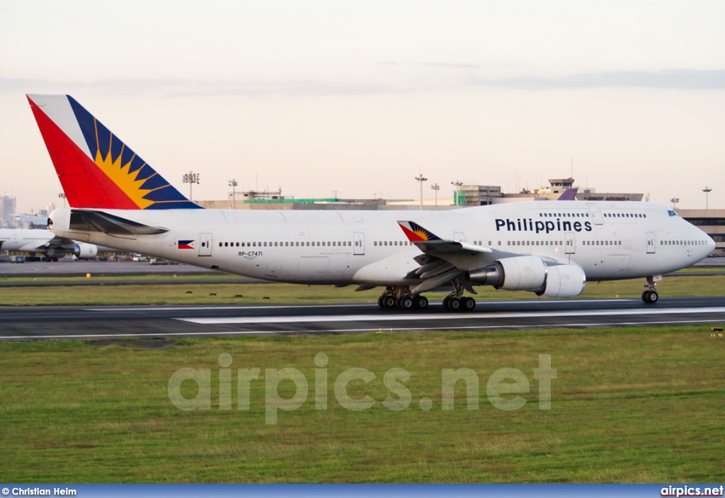 RP-C7471, Boeing 747-400, Philippine Airlines