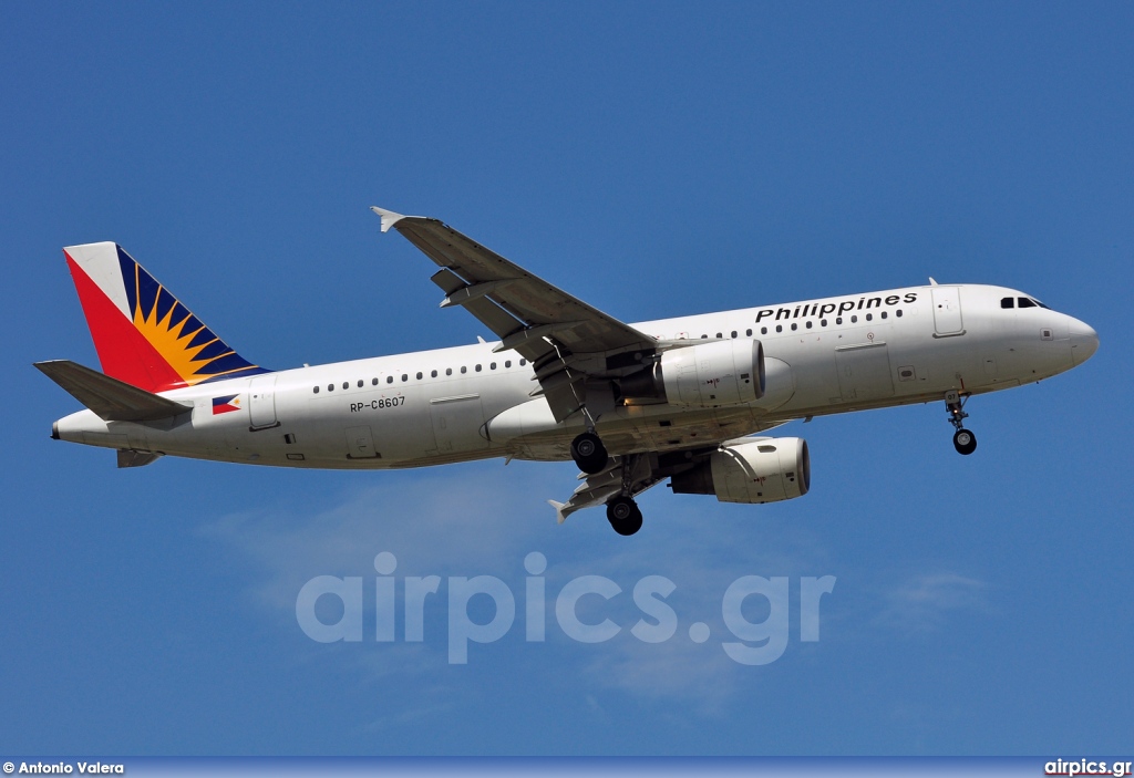 RP-C8607, Airbus A320-200, Philippine Airlines