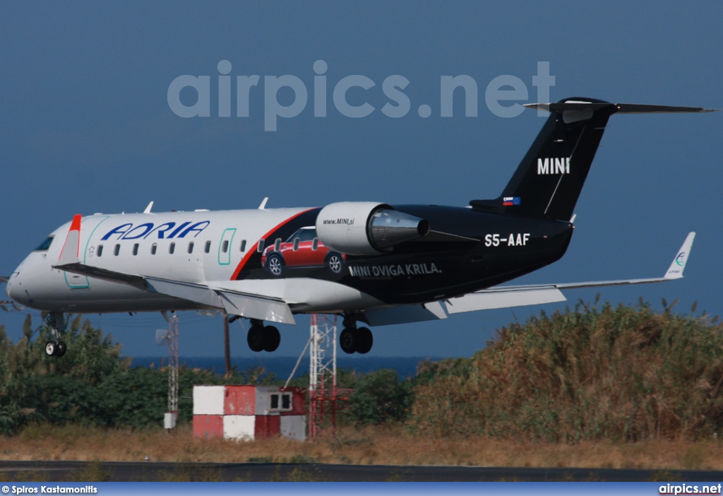 S5-AAF, Bombardier CRJ-200LR, Adria Airways