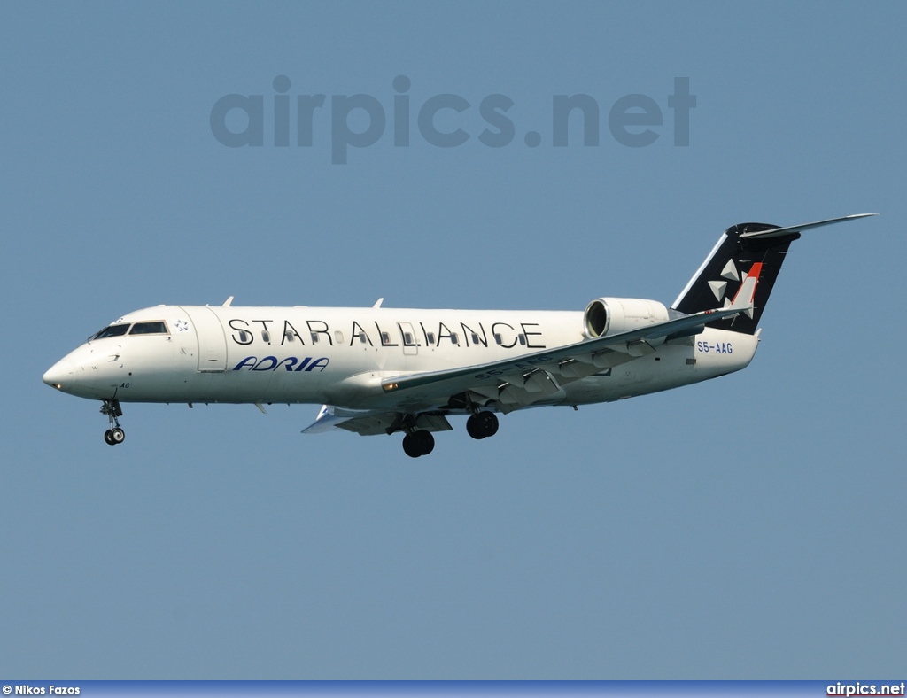S5-AAG, Bombardier CRJ-200LR, Adria Airways
