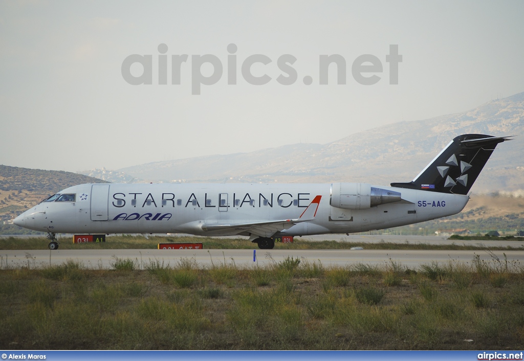 S5-AAG, Bombardier CRJ-200LR, Adria Airways