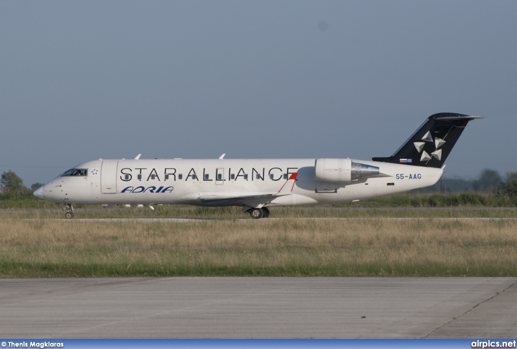 S5-AAG, Bombardier CRJ-200LR, Adria Airways
