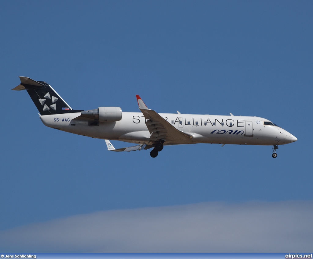 S5-AAG, Bombardier CRJ-200LR, Adria Airways