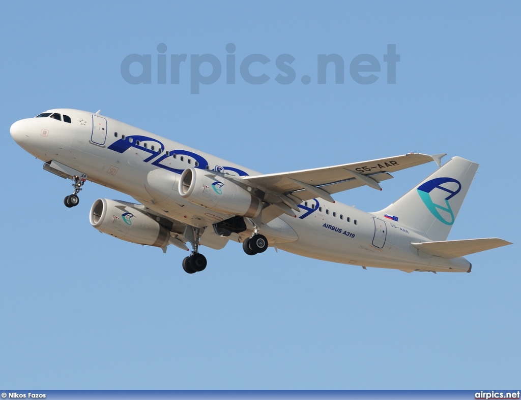 S5-AAR, Airbus A319-100, Adria Airways