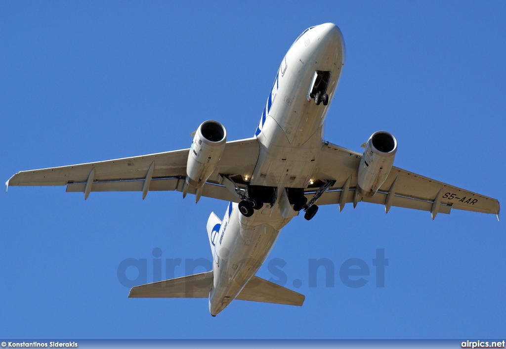 S5-AAR, Airbus A319-100, Adria Airways