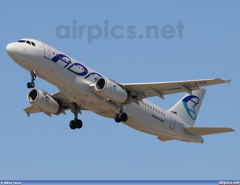 S5-AAS, Airbus A320-200, Adria Airways