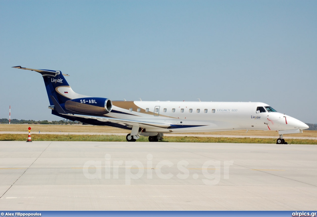 S5-ABL, Embraer Legacy 600, Linxair