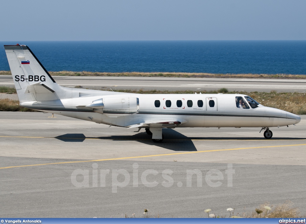 S5-BBG, Cessna 550 Citation II, Gio Aviation