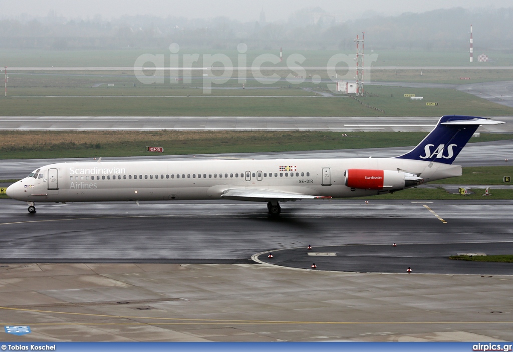 SE-DIR, McDonnell Douglas MD-82, Scandinavian Airlines System (SAS)