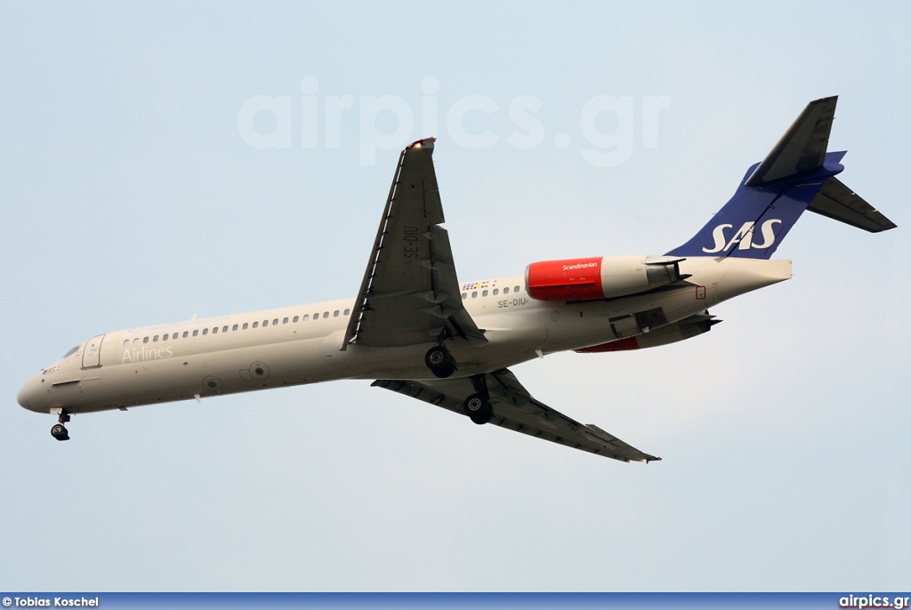 SE-DIU, McDonnell Douglas MD-87, Scandinavian Airlines System (SAS)