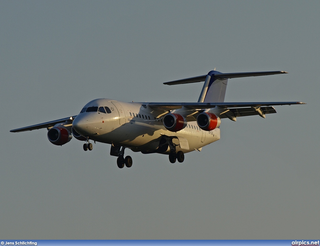 SE-DJO, British Aerospace Avro RJ85, Transwede Airways