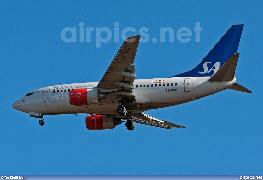 SE-DOR, Boeing 737-600, Scandinavian Airlines System (SAS)