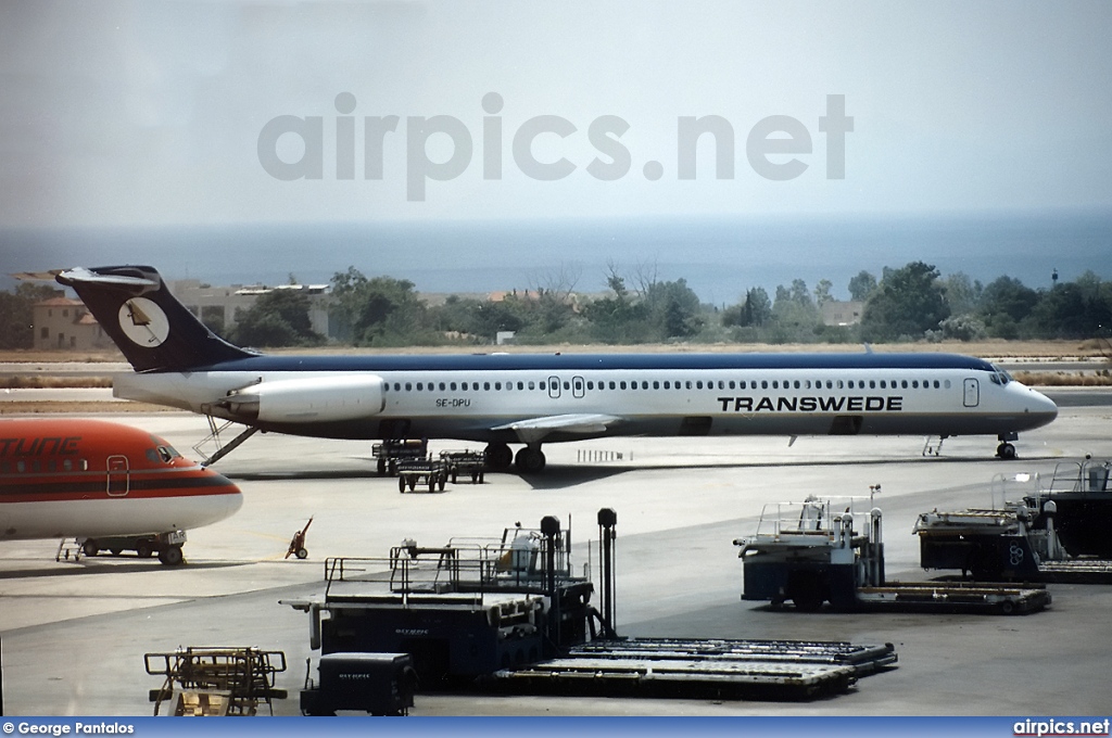 SE-DPU, McDonnell Douglas MD-83, Transwede Airways