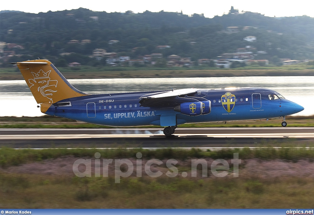 SE-DSU, British Aerospace Avro RJ100, Malmo Aviation