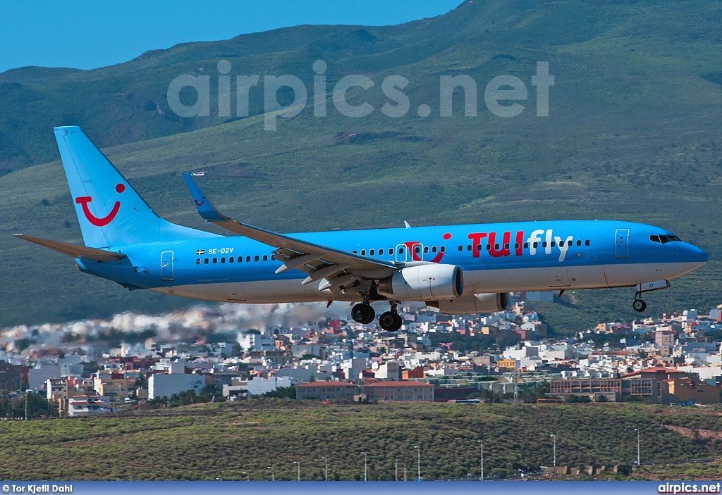 SE-DZV, Boeing 737-800, TUIfly Nordic