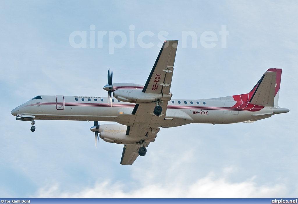 SE-KXK, Saab 2000, Golden Air