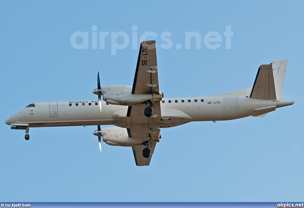 SE-LTU, Saab 2000, Golden Air