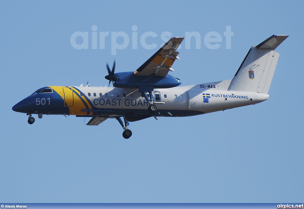 SE-MAA, De Havilland Canada DHC-8-300 Q Dash 8, Swedish Coast Guard