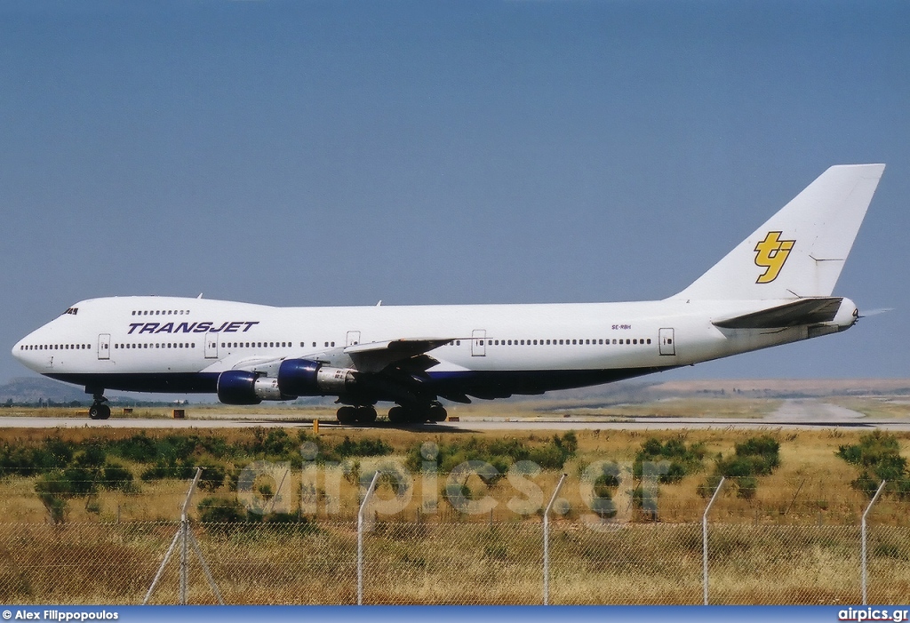 SE-RBH, Boeing 747-200B, Transjet