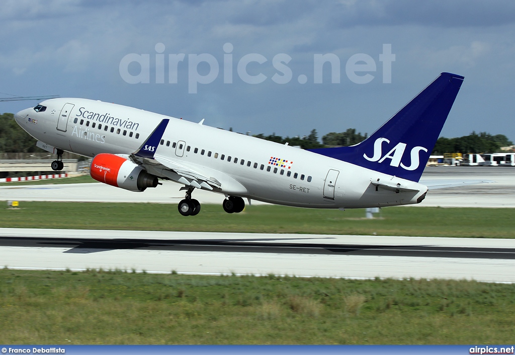 SE-RET, Boeing 737-700, Scandinavian Airlines System (SAS)