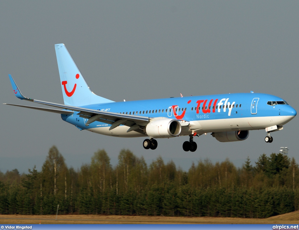 SE-RFT, Boeing 737-800, TUIfly Nordic
