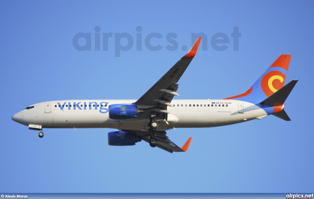 SE-RHR, Boeing 737-800, Viking Airlines