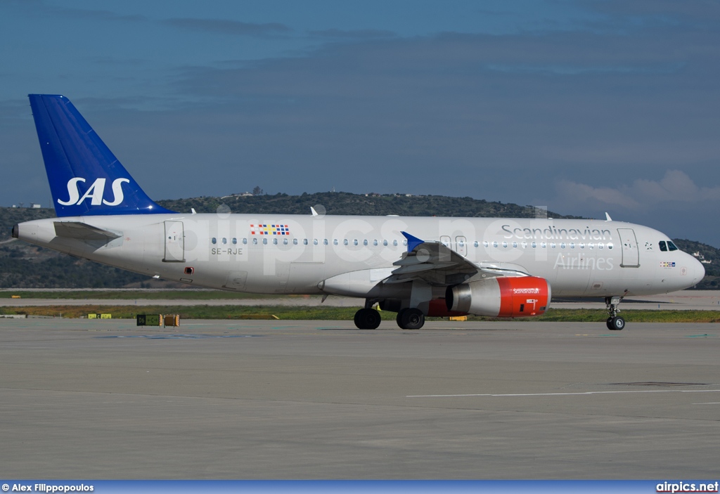 SE-RJE, Airbus A320-200, Scandinavian Airlines System (SAS)