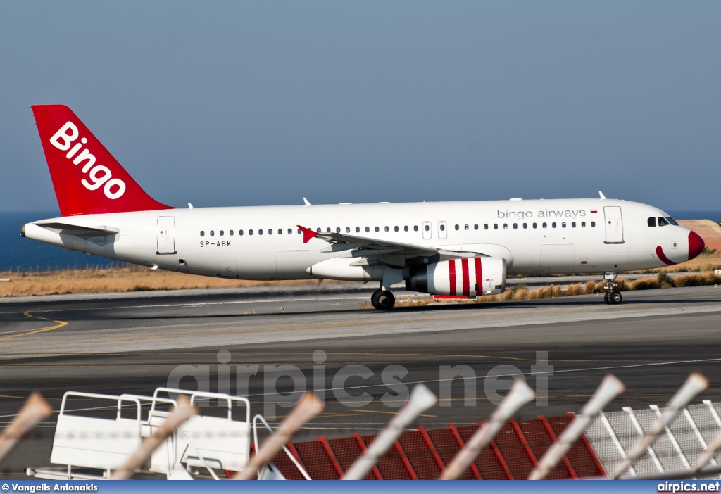 SP-ABK, Airbus A320-200, Bingo Airways