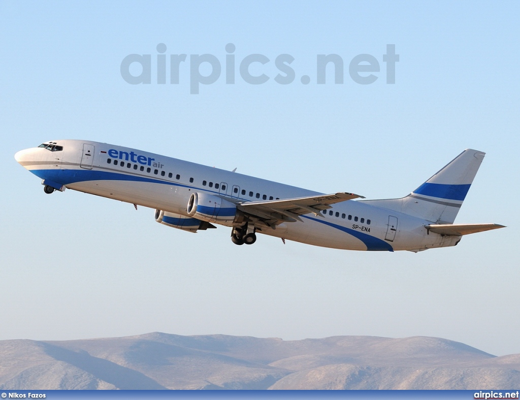 SP-ENA, Boeing 737-400, Enter Air