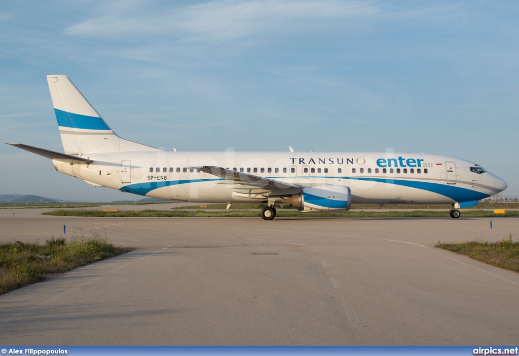 SP-ENB, Boeing 737-400, Enter Air