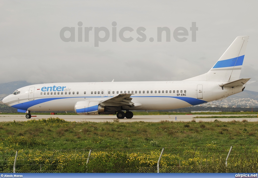 SP-ENC, Boeing 737-400, Enter Air