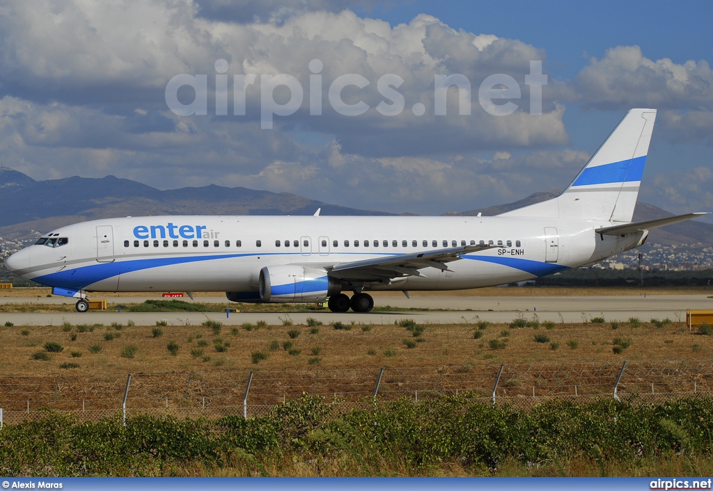 SP-ENH, Boeing 737-400, Enter Air