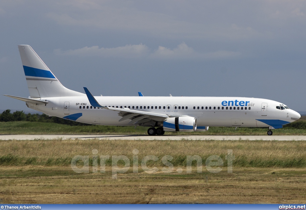 SP-ENU, Boeing 737-800, Enter Air