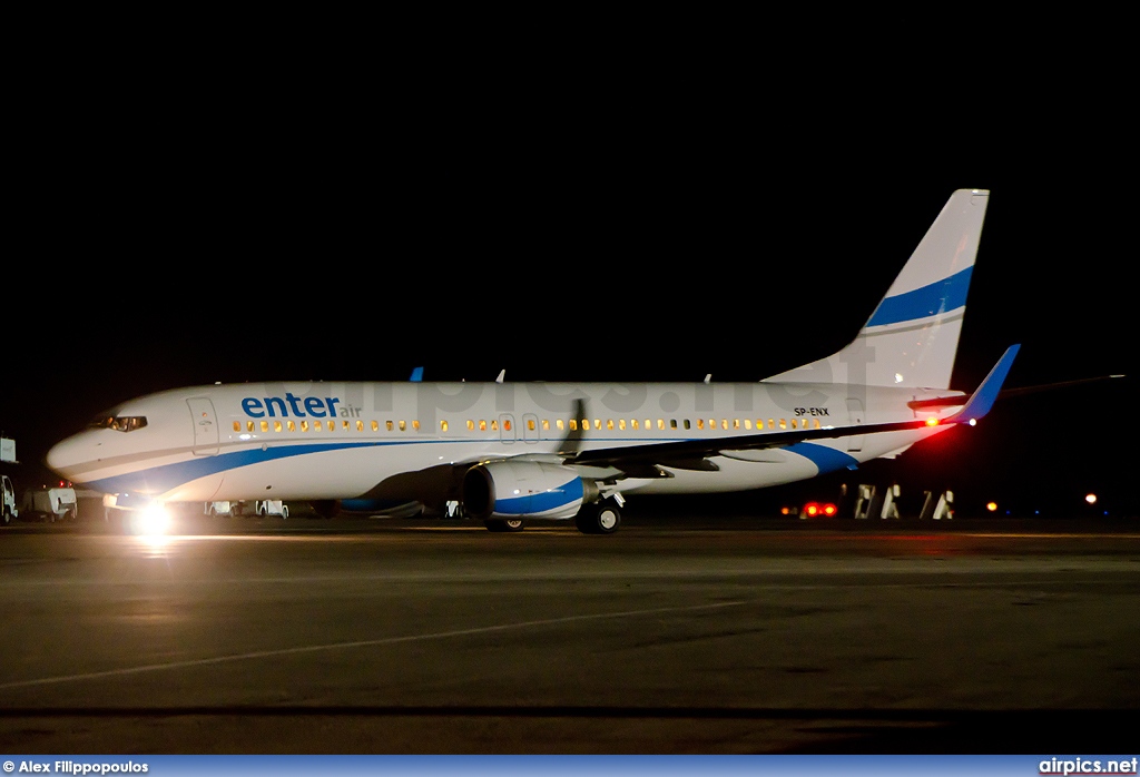 SP-ENX, Boeing 737-800, Enter Air