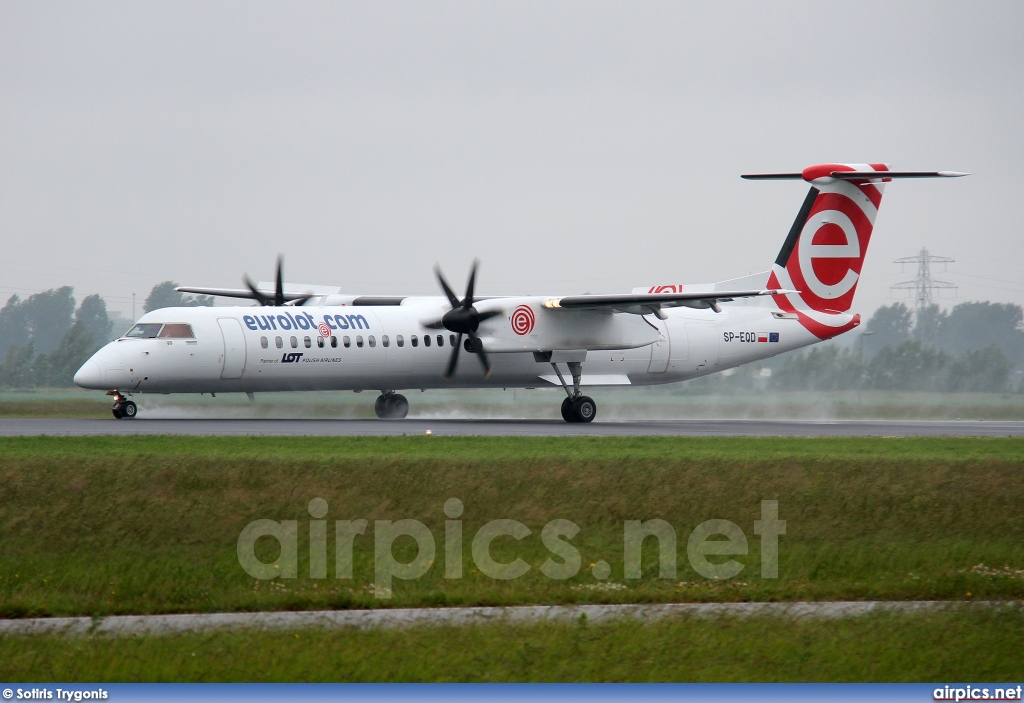 SP-EQD, De Havilland Canada DHC-8-400Q Dash 8, EuroLot