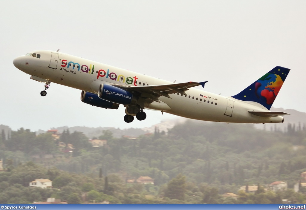 SP-HAB, Airbus A320-200, Small Planet Airlines