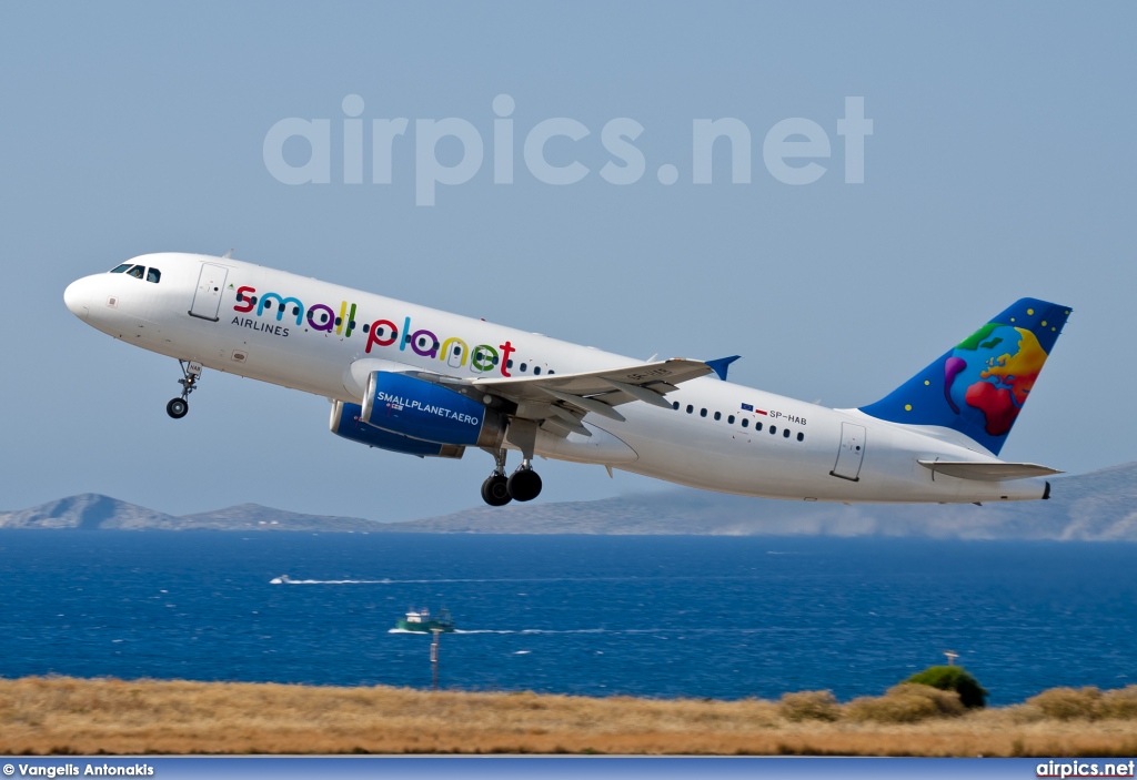 SP-HAB, Airbus A320-200, Small Planet Airlines