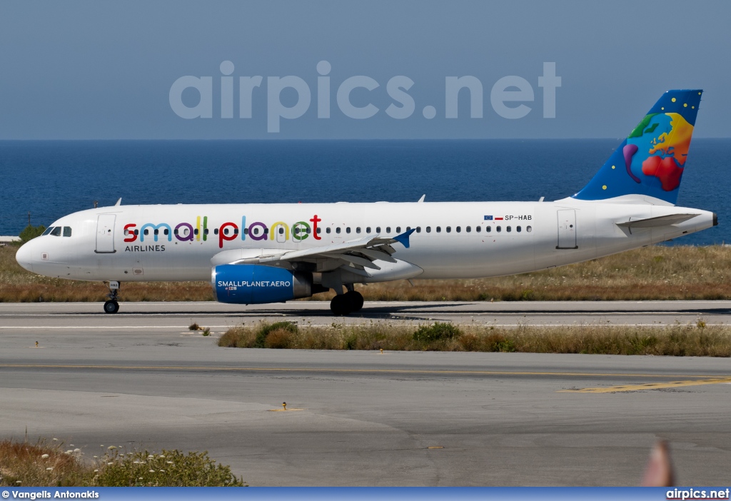 SP-HAB, Airbus A320-200, Small Planet Airlines