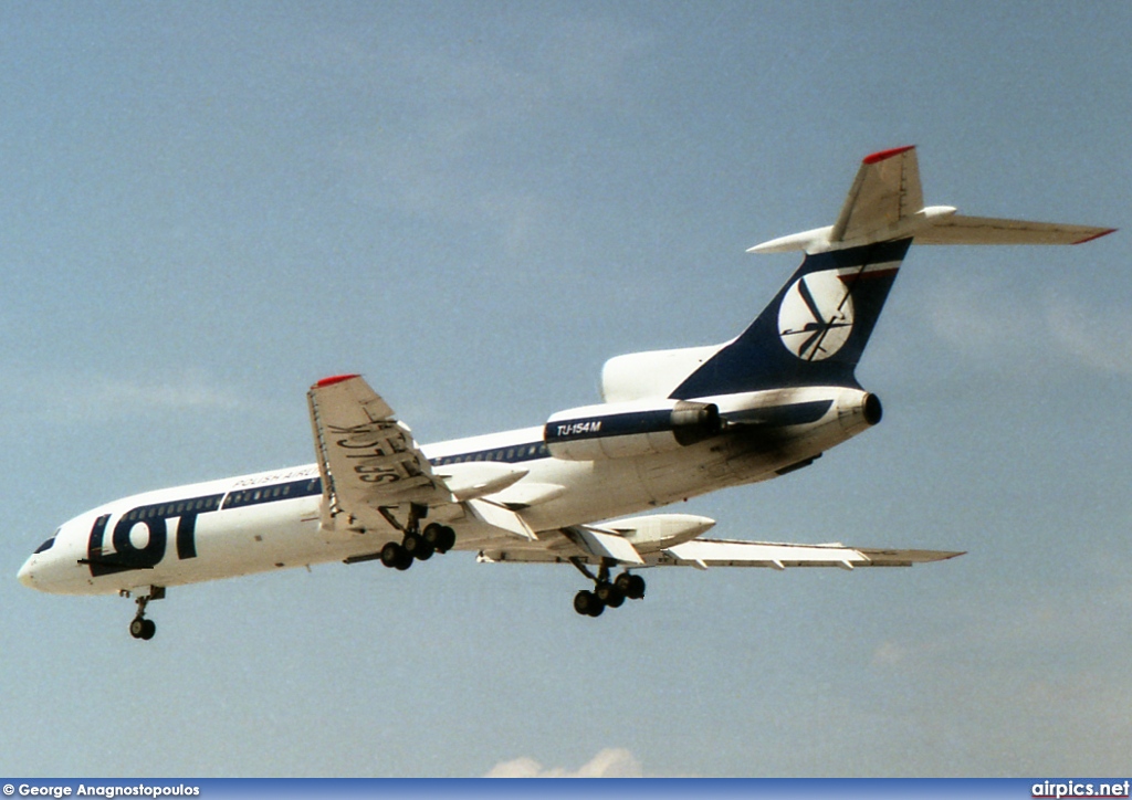 SP-LCK, Tupolev Tu-154M, LOT Polish Airlines