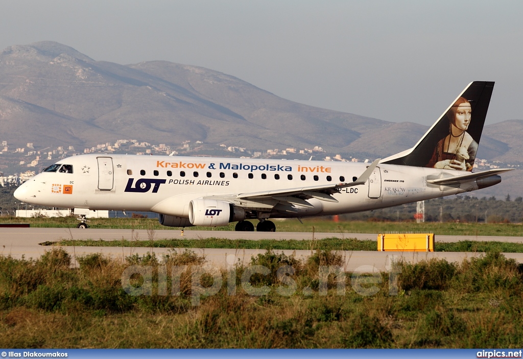 SP-LDC, Embraer ERJ 170-100ST, LOT Polish Airlines